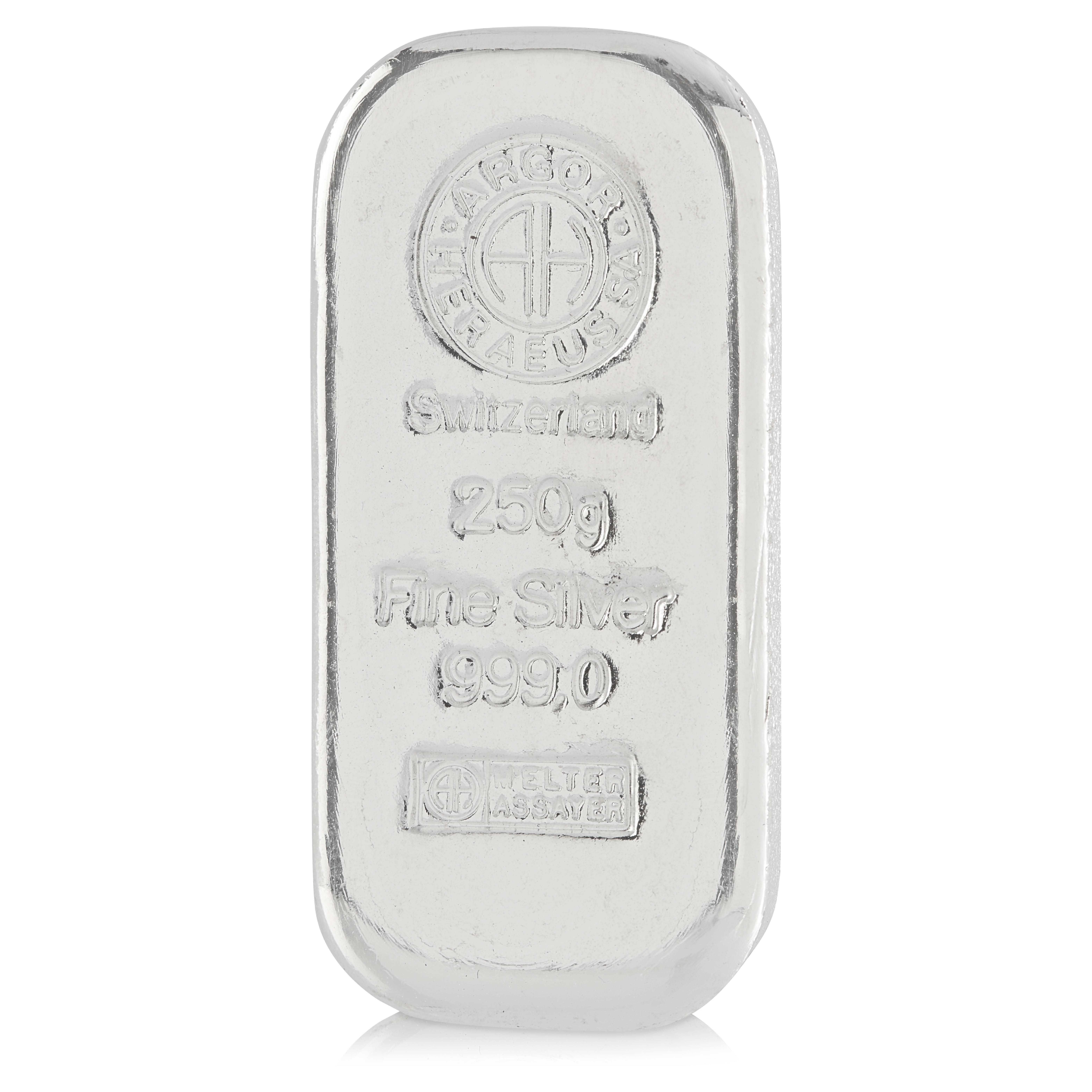 Argor-Heraeus 250 g Silver Bar